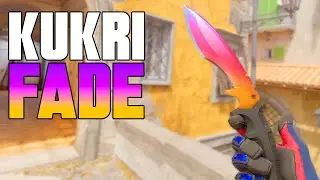 ★ CS2 Kukri Knife Fade (FACTORY NEW) | CS2 Knife Gameplay