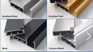 GLASS SHUTTER PROFILE, for 4mm Glass. #ebco @shivenknowledgeandenter