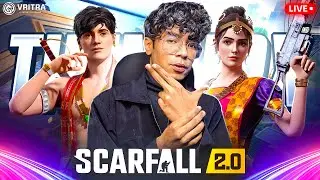 🔴🚀 ScarFall 2.0 Live Gameplay | First Live Stream | Best Indian Alternative to BGMI & Free Fire