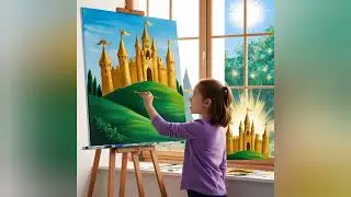 The magic brush english story time