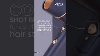 1400W Fast Drying with VEGA Ionic Hair Dryer | Frizz-Free Styling in Minutes!