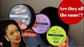 Ebin Edge Control 24 Hour Test on 4B Nautral Hair
