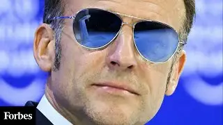 French President Macron Discusses Trade, Tariffs, Greenland At The World Economic Forum In Davos
