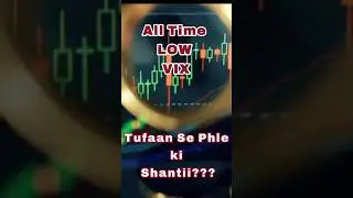 India VIX Crash to Below 10 😱Market Calm Hai Ya Storm Aane Wala Hai?