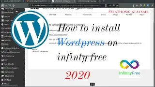 How to install Wordpreses on Infinty free 2020