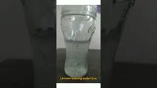 Lemon+Baking soda+Eno Experiment😜|#Shorts