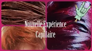 DÉCOLORATION sur cheveux rouge + Coloration CrazyColor rouge !