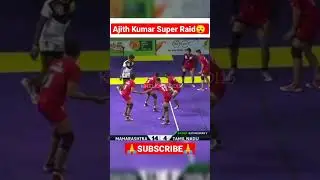 Ajith Kumar Super Raid Status 😯 ! #shorts #youtubeshorts #kabaddi