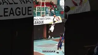 Garang with the dunk for Nairobi City Thunder #khooops #kenyasports #basketball #dunk