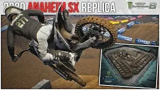 2020 Anaheim 1 SX Replica Track - Monster Energy Supercross: The Official Videogame 2