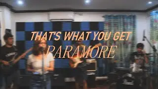 That's what you get by Paramore (band cover at Studio)