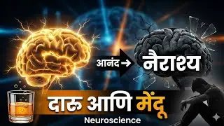 🍷&ldquo;मद्य [ दारू ] अमृत की विष ? Dopamine Trap - आनंद &rarr; व्यसन &rarr; नैराश्य&rdquo;