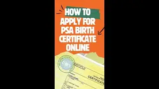 PSA Birth Certificate: How to apply for PSA Birth Certificate Online Full Guide 2025
