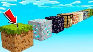 Explore LOS BLOQUES GIGANTES DE Minecraft😱