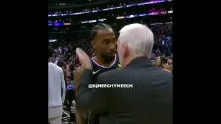 Popovich and Kawhi Catch Up Voiceover