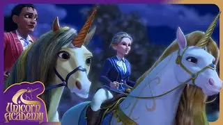 Teacher's Protect the Academy from the Grim Unicorn | Unicorn Academy 🦄🌈 | Magic Cartoons for Kids