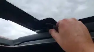Remove and install the Moon Roof 2nd Sun Roof TCR11 | Tarago Previa Estima