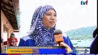 PROJEK REAKTOR BIODIESEL MUDAH ALIH UTM - PULAU PERHENTIAN [24 NOV 2015]