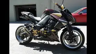 Kawasaki Z1000 2010-2014 Air filter and Spark plugs change