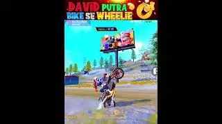 David putra bike se wheelie 😂@TLSWARRIOR | #shorts #deepakrds #freefire #funny #freefirefunny