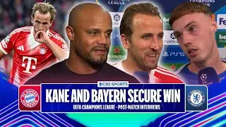 Harry Kane & Vincent Kompany REACT to Bayern WIN ⭐ | 