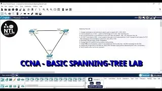 CCNA Spanning Tree Lab | Root Bridge Election & Port Role Changes (lab download in the description)