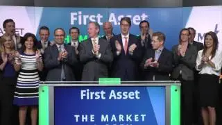 First Asset opens Toronto Stock Exchange, June 2, 2016