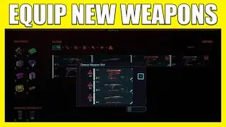 Как экипировать найденное или добытое оружие в Cyberpunk 2077 &mdash; быстрое и простое руководство Cyb...