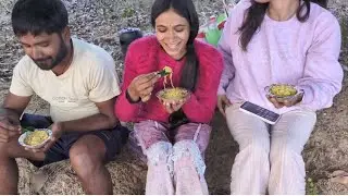 गांव में पिकनिक #villagelife #viral #newyear #maggi #tea #familyvlog #patna #jhajha #jamui 