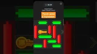 Hamster combat Puzzle game 6 September