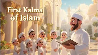 Learn First Kalma (Tayyab) for Kids &ndash; 3D Islamic Cartoon | Easy Muslim Learning | @TinyToonFuns