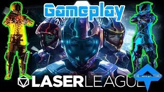 Laser League Gameplay -- I GOT A DOUBLE!!