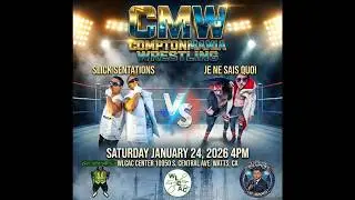 FULL MATCH Je Ne Sais Quio vs Slick Sensations! Boy Band vs The Glass Ceiling | ComptonMania