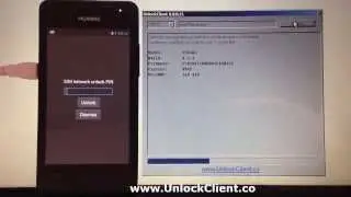 Y301-A1 Y301 Y300 Huawei Valiant Ascend Metro pcs iusacell instant permanent unlock by USB cable