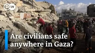 Israel continues striking targets in northern and southern Gaza | DW News