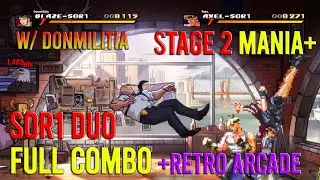 Streets Of Rage 4 - Stage 2 Full Combo +Retro Arcade w/ @Donmilitia Mania+ V8 (198.098)