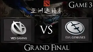 Vici Gaming vs EG Highlights | Dota 2 Asia Championship 2015 Grand Final