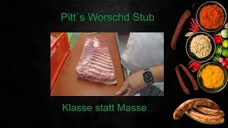 Heißgeräucherter Schweinebauch