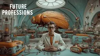 Futurism Realm: Ретрофутуристические профессии 60-х | AI-арт + психоделическая музыка