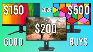 Best Monitors For Your Budget 2026: $150 to $1000+ Picks