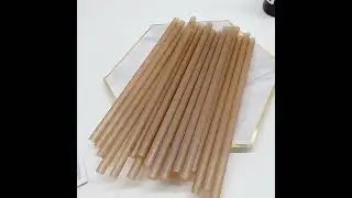 Disposable Sugarcane Bagasse Straws