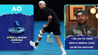 Nick Kyrgios Talks Partying | Pod Laver Arena | Australian Open 2026