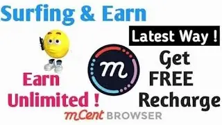 mCent browser and recharge wallet