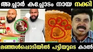 സ്വന്തം പട്ടി പണികൊടുത്തു  അച്ചാറിന് ഇപ്പൊ ഭയങ്കര faimous ആണ് | troll | malayalam | e bull jet |