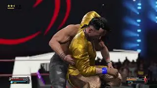 WWE 2K25:  WMAC:  Season 2: Episode 213:  Fight 1:  Turbo v Wizard