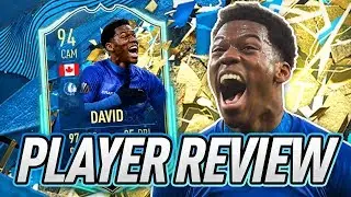 35 AGGRESSION?! 🥴 94 TOTSSF DAVID PLAYER REVIEW! - FIFA 20 Ultimate Team