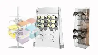 Counter Top Optical Displays, by CNS Frame Displays (Framedisplays.com)