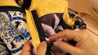 Piping around Quilt