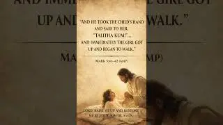 &ldquo;Talitha Kum! | Jesus Raises a Child | Mark 5:41&ndash;42&rdquo;