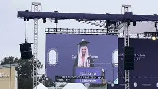 California Lutheran University 2024 Bachelors Degree Commencement Speaker Jessica Stratton
